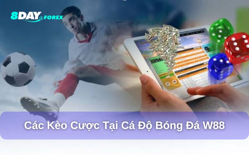 Các kèo cược tại cá độ bóng đá W88